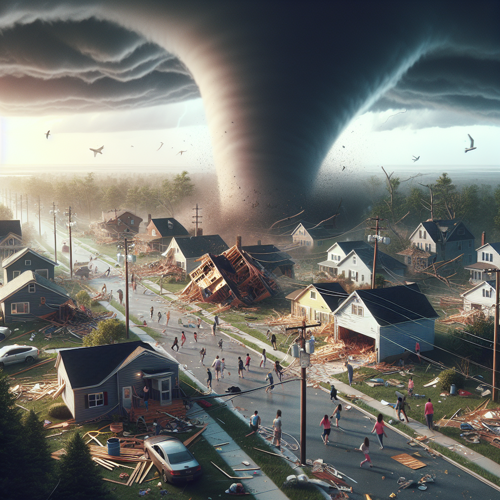 Unbelievable Footage: Witness the Devastation as ‘Tornado’ Hits Jersey in Storm Ciarán