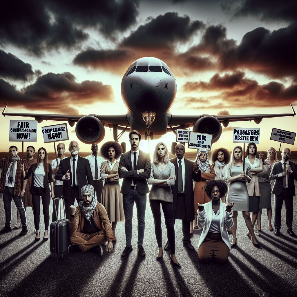 “Passengers Outraged: Airline’s Controversial Compensation Policy Sparks Backlash”
