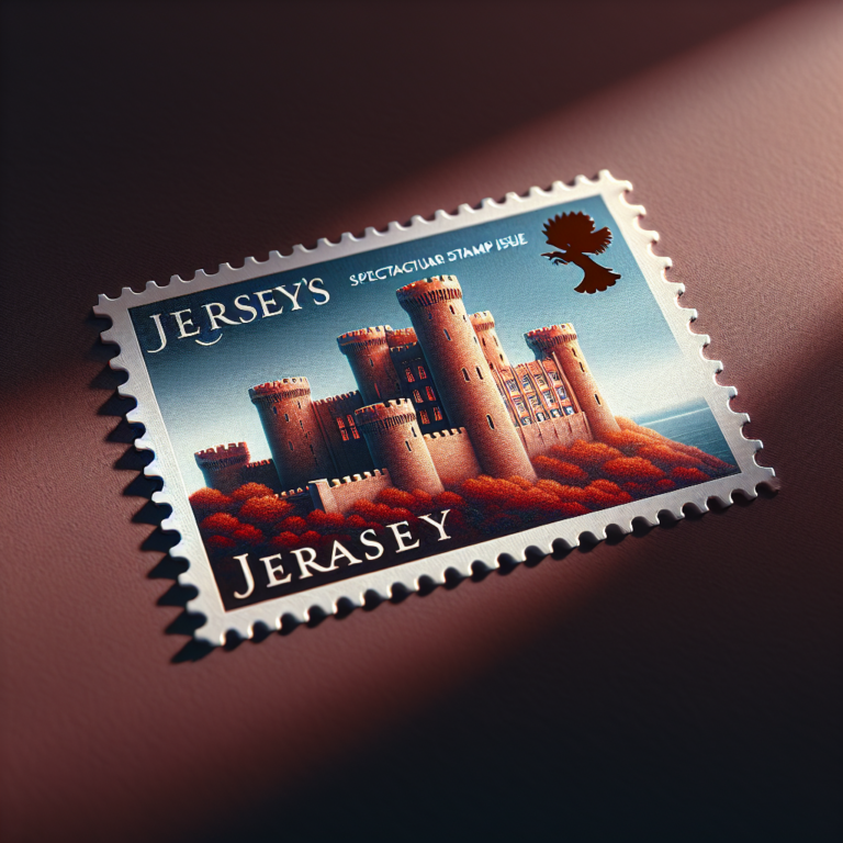 Unveiling the Breathtaking Tribute: Jersey’s Spectacular Stamp Issue Honors Elizabeth Castle
