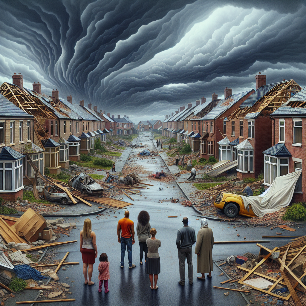 “Heartbreaking Aftermath: Jersey Residents Left Devastated as Tornado Ravages Homes”