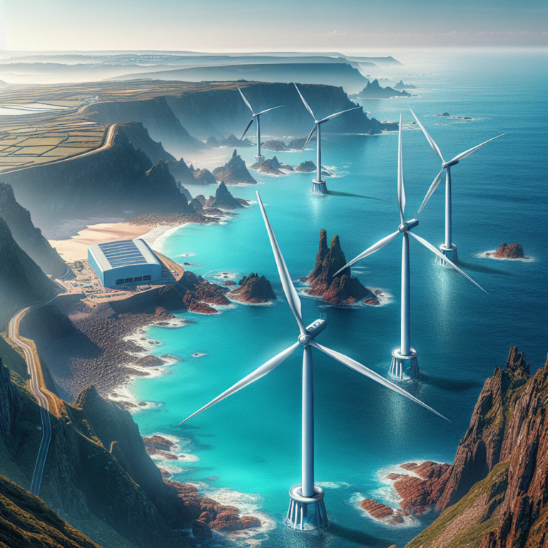 Revolutionary Offshore Wind Farm Project Set to Transform Jersey’s Breathtaking South-West Coastline