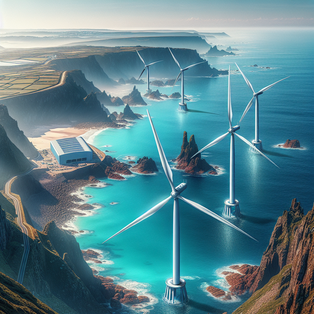 “Revolutionary Offshore Wind Farm Project Set to Transform Jersey’s Breathtaking South-West Coastline”