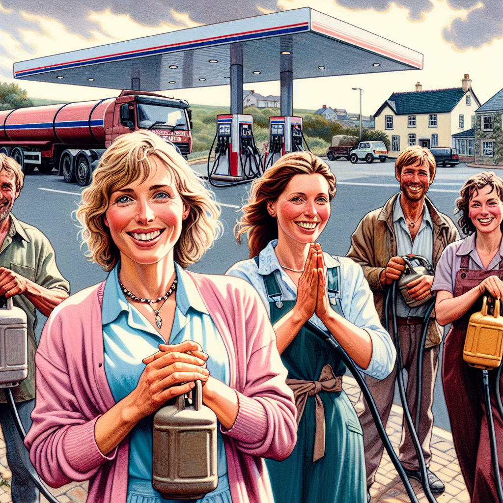 “Breaking News: Jersey residents breathe a sigh of relief as gas supplies are restored after island-wide outage”