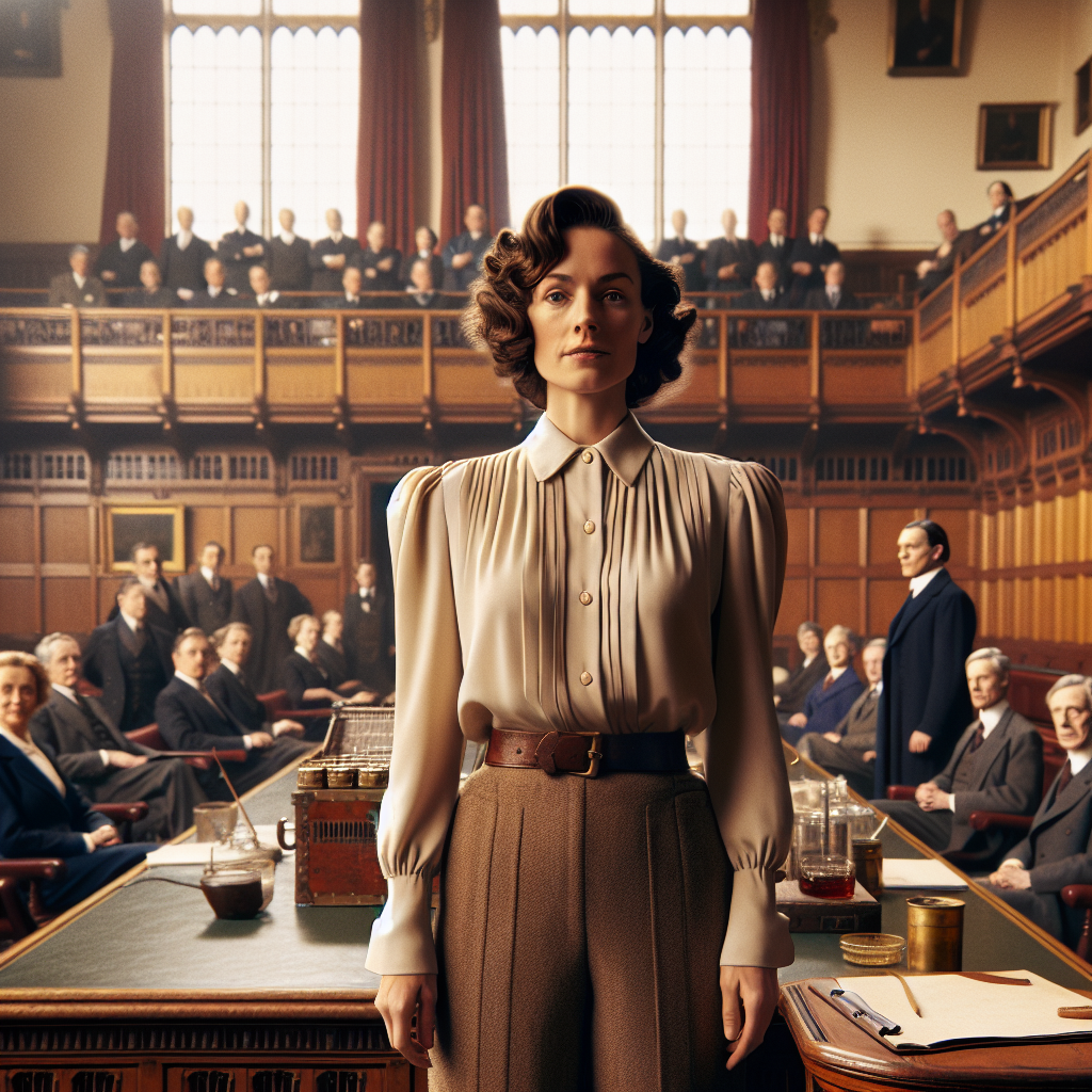 Pioneering Moment: Remembering the First Woman Who Shattered the Glass Ceiling in Jersey’s States Assembly 75 Years Ago