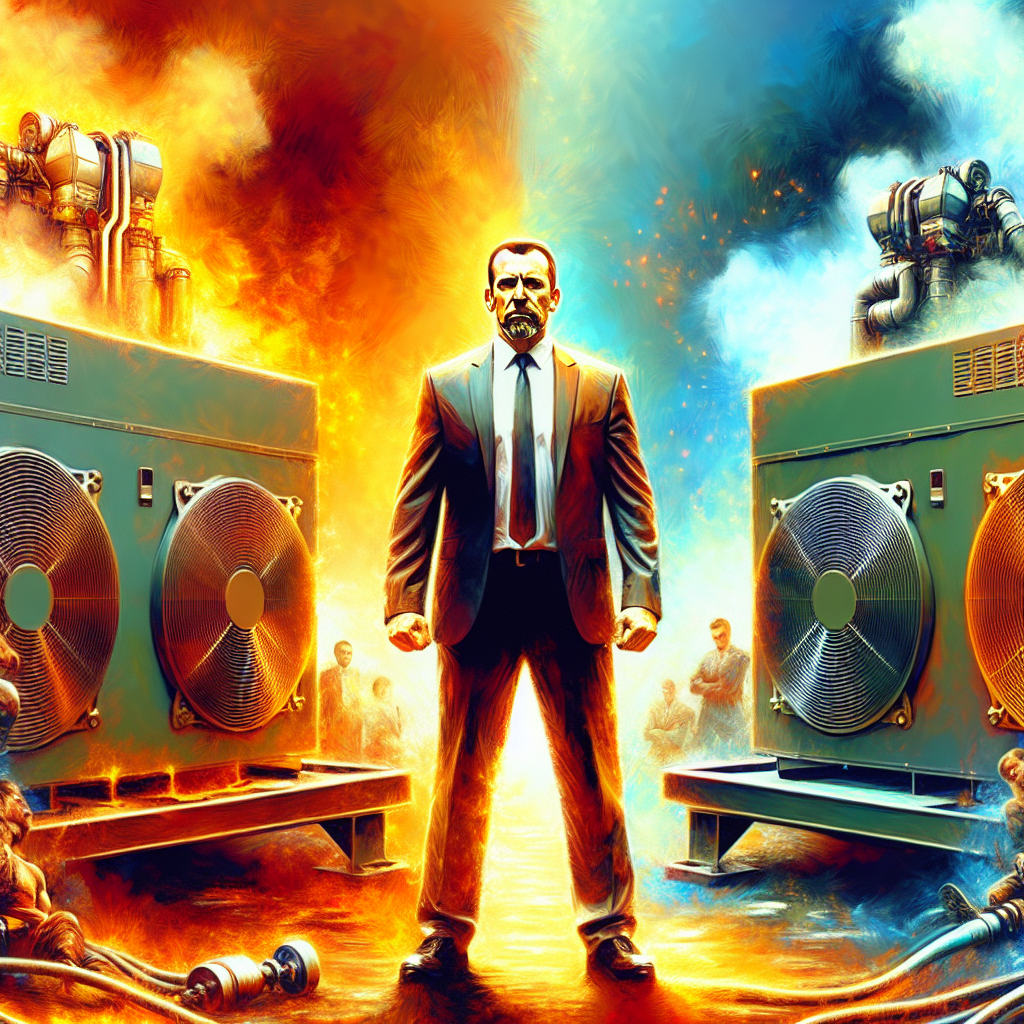 “Unveiling the Sizzling Heat Pump Showdown in Putin’s Energy Battle”