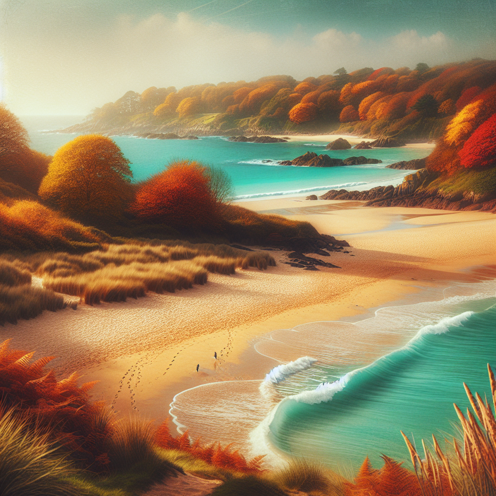 Uncover Jersey’s Autumn Magic: Tranquil Beaches, Sun-Kissed Seas, and Enchanting Woodland Walks Await
