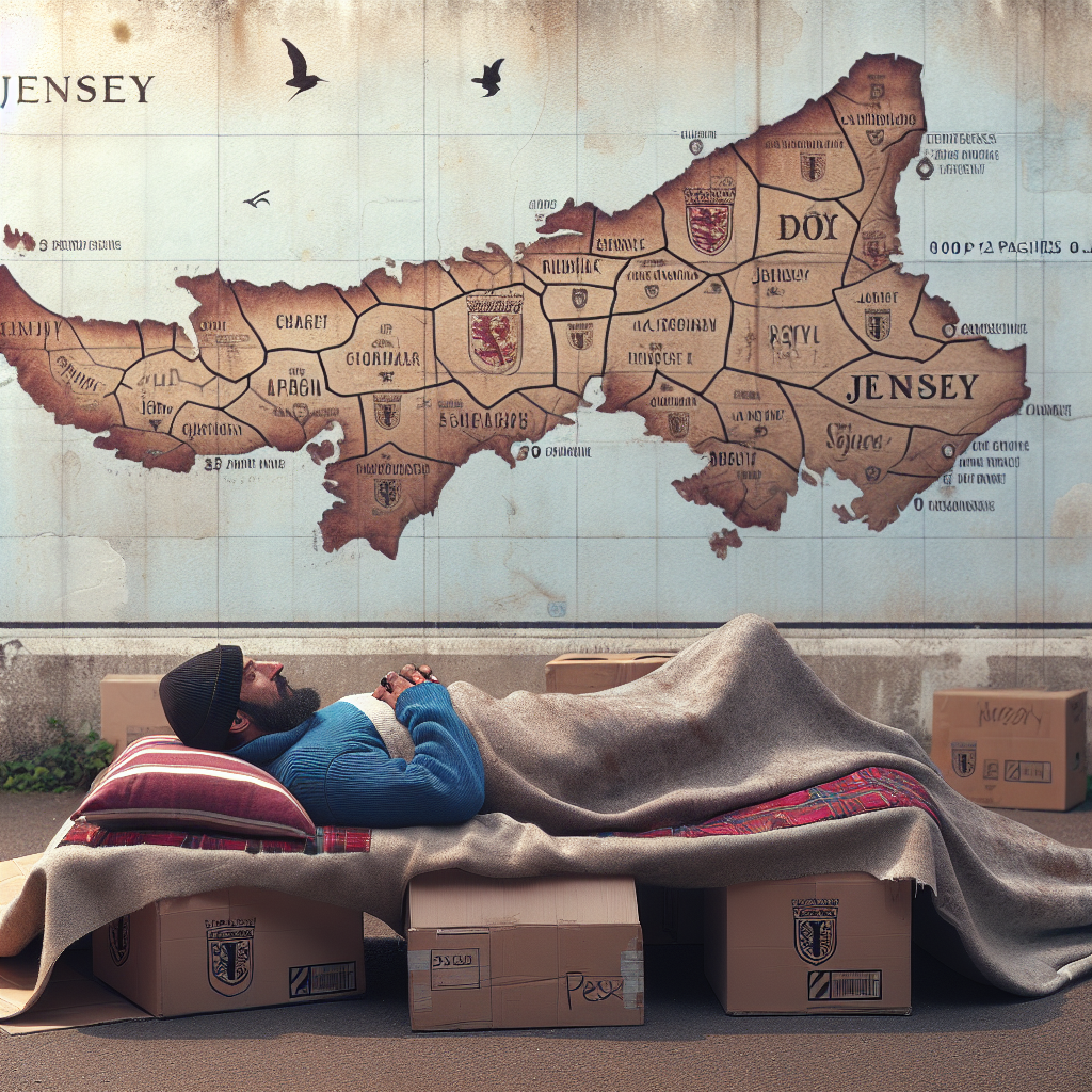 “Courageous Jersey Man Bravely Sleeps Rough in 12 Parish Challenge to Support Charity”