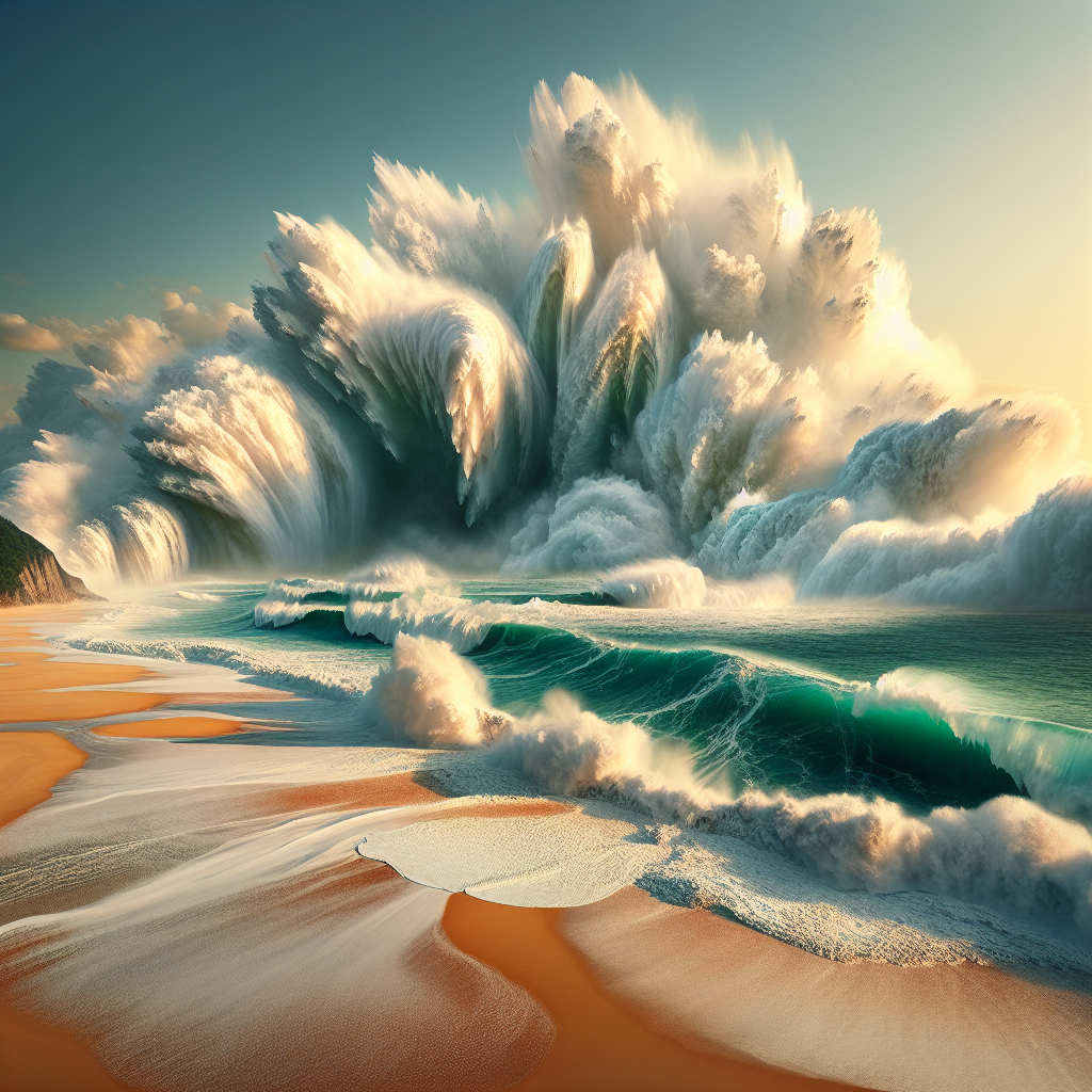 “Unbelievable Scenes: Monster Waves Devastate Jersey Shoreline and Mainland”