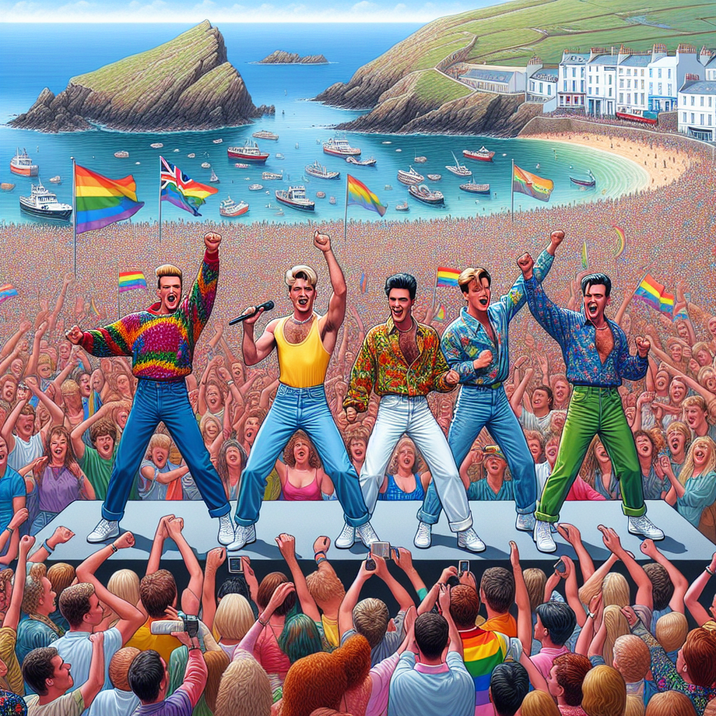 Don’t miss out on the epic Nineties throwback with Five at Channel Islands Pride!