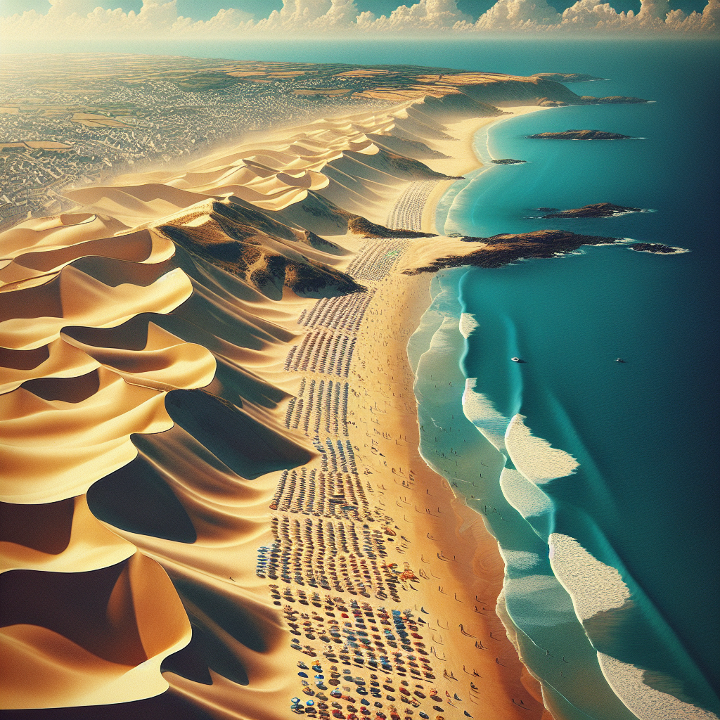 “Discover the Hidden Gems of Jersey: Embark on an Unforgettable Adventure to its Pristine Beaches and Majestic Dunes!”