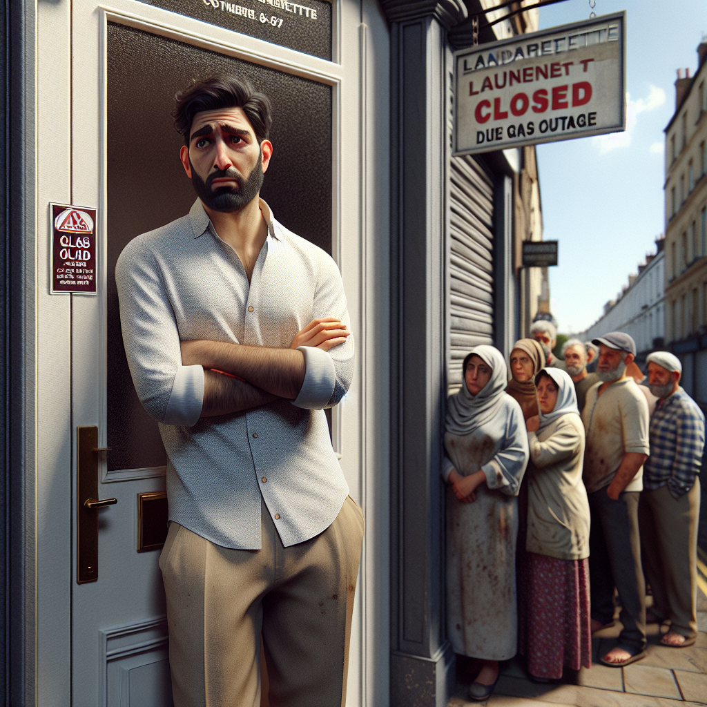 “Gas Outage in Jersey Leaves Launderette Owner Worried About Business Survival”