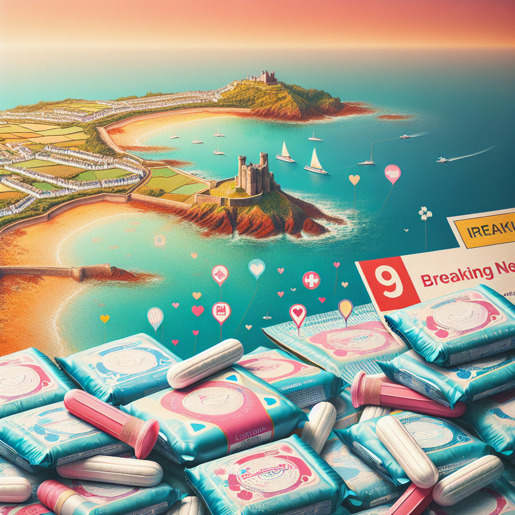 “Breaking News: Free Period Products Now Available in 20 Additional Locations in Jersey!”