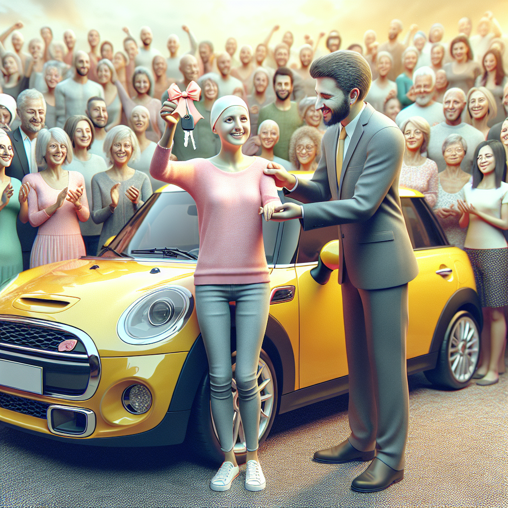 Heartwarming Gesture: Jersey Car Dealer Makes Cancer Patient’s Yellow-Mini Dream a Reality