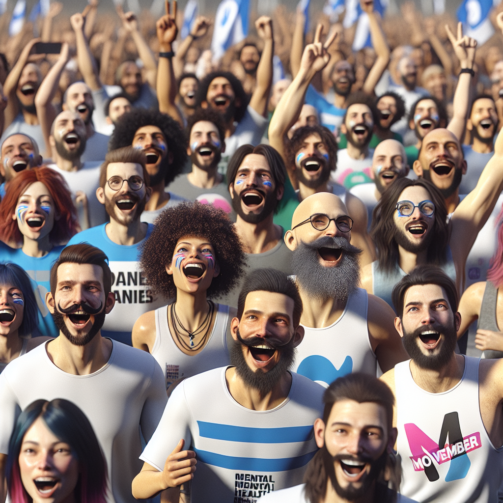 “Unleash the Fun and Support Mind Jersey with this Hair-Raising Movember Fundraiser!”