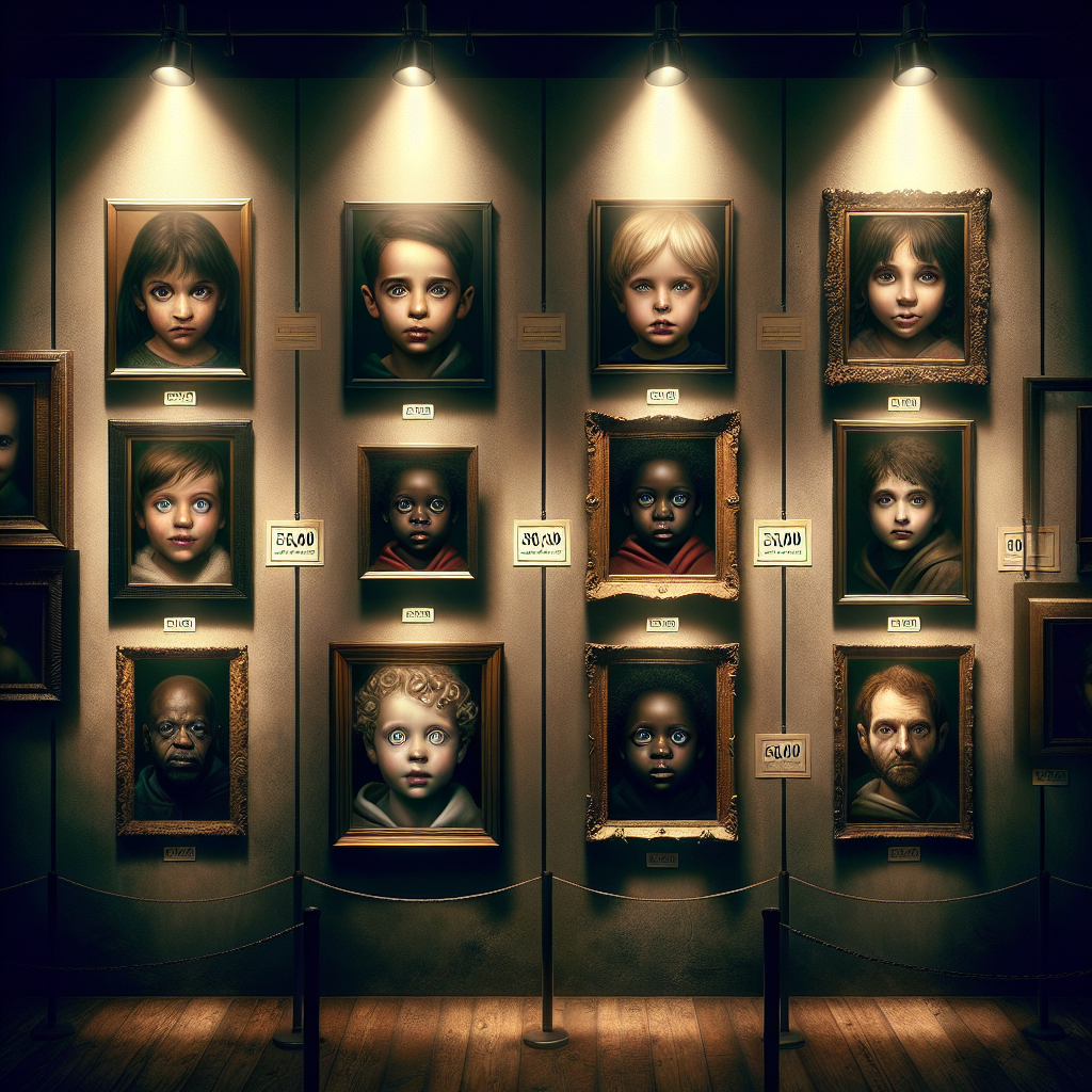 “Rare and Mysterious Portraits of Children Listed on Etsy for $50,000 Ignite Intrigue and Conspiracy Theories”