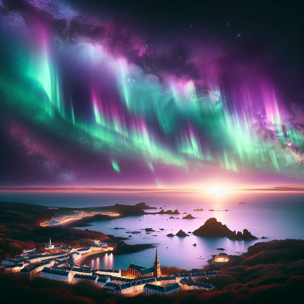 “Jaw-Dropping Northern Lights Show Lights Up the Skies of Jersey”