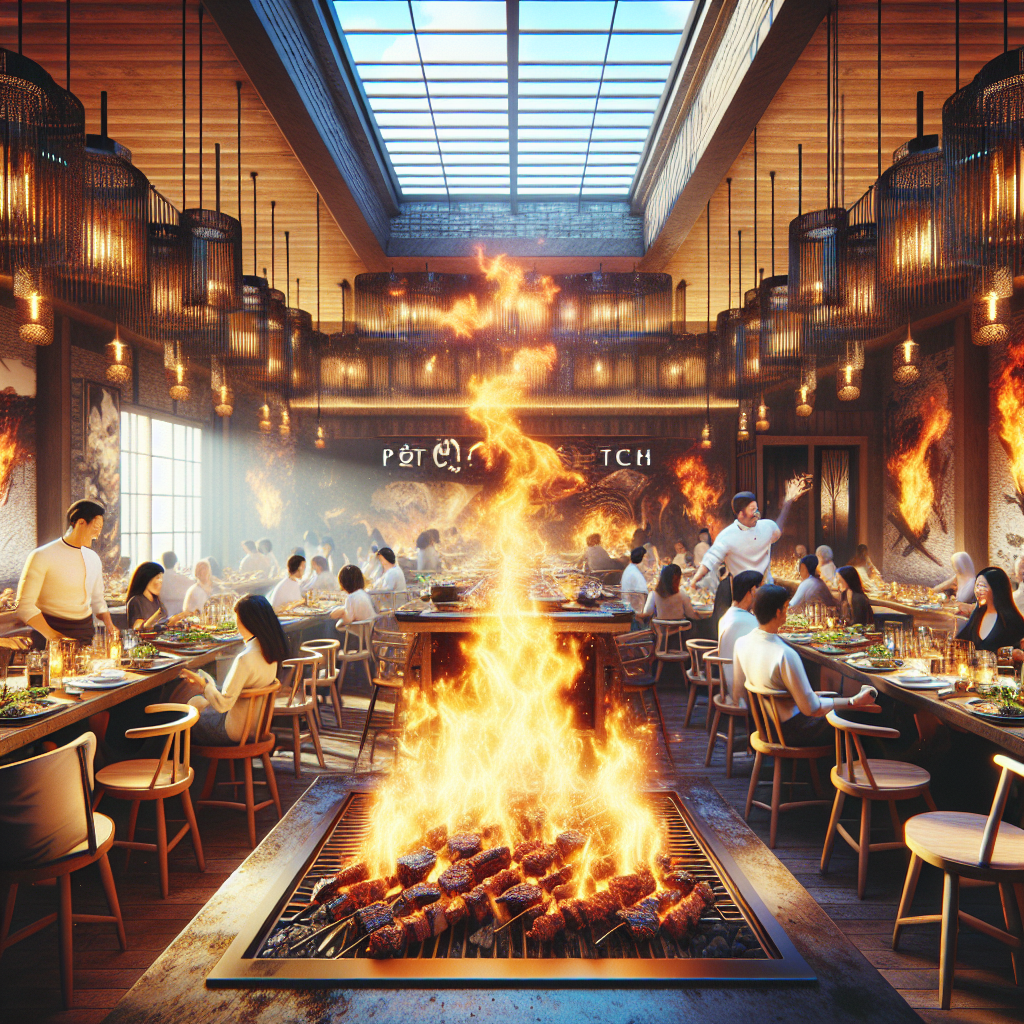 “Get Ready for a Fiery Culinary Adventure: Joe Baker Unveils Pêtchi, an Exciting Live Fire Restaurant on Jersey!”