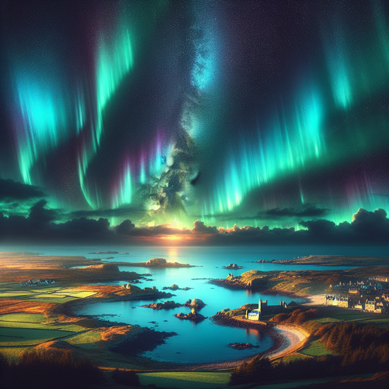 Experience the Magical Northern Lights in Jersey and Guernsey!