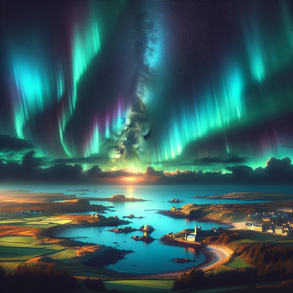“Experience the Magical Northern Lights in Jersey and Guernsey!”