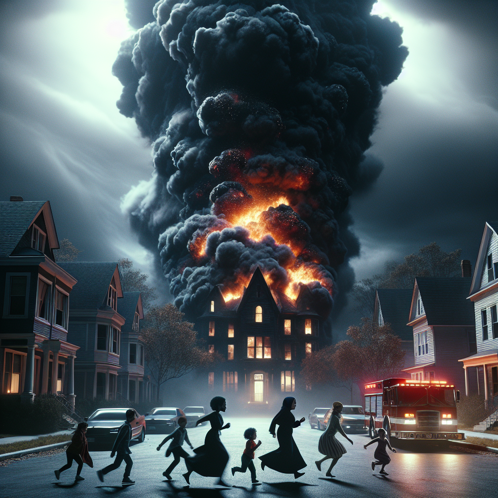 “Breaking: Terrifying Fire Forces Immediate Evacuation of Sheltered Housing in Jersey”