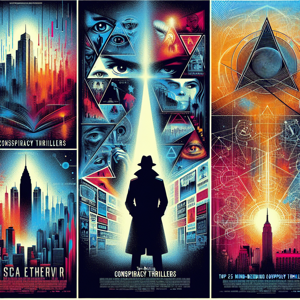Unveiling the Top 25 Mind-Bending Conspiracy Thrillers