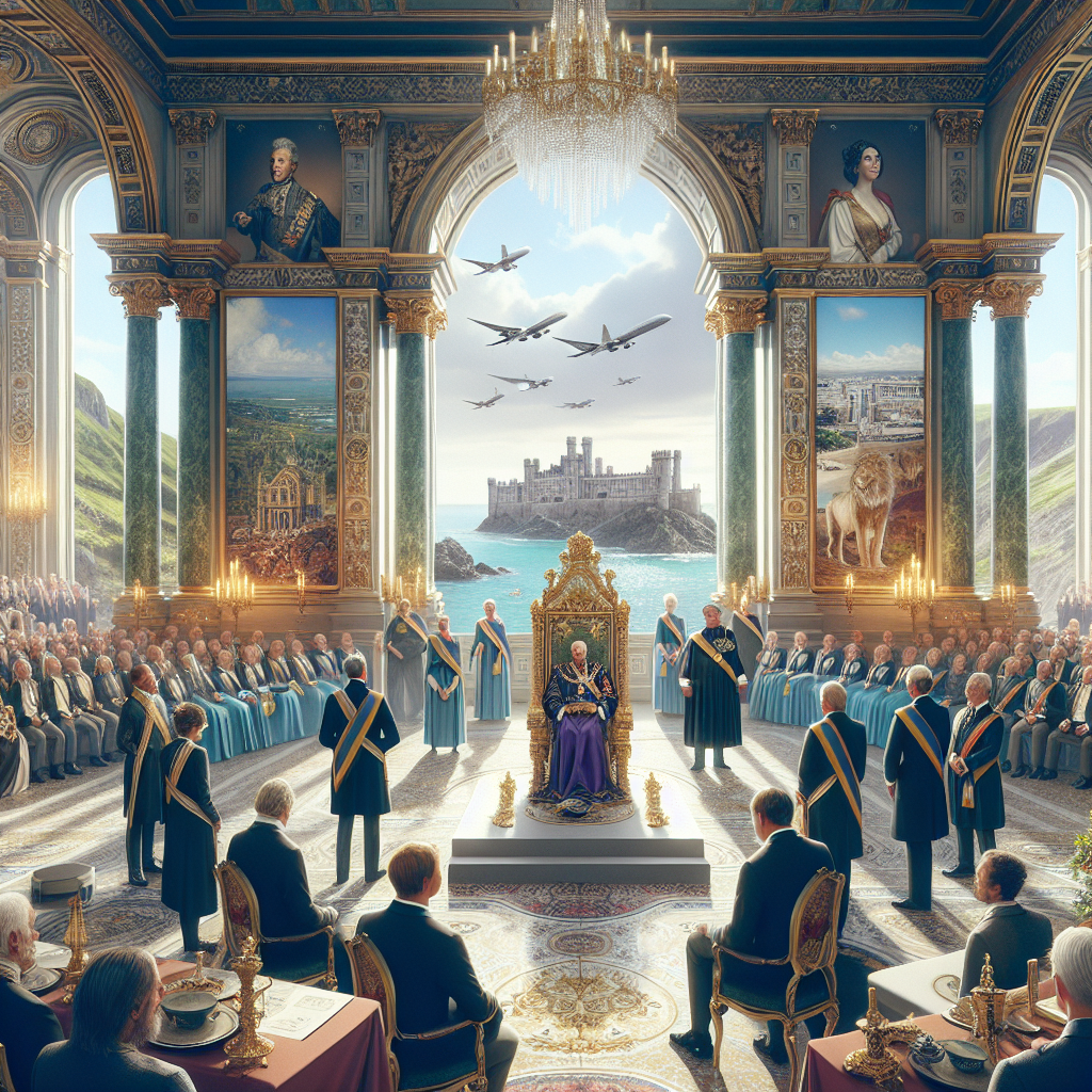 King Honors Channel Islands’ Notables in Spectacular Ceremony, Jersey Approves Major Development