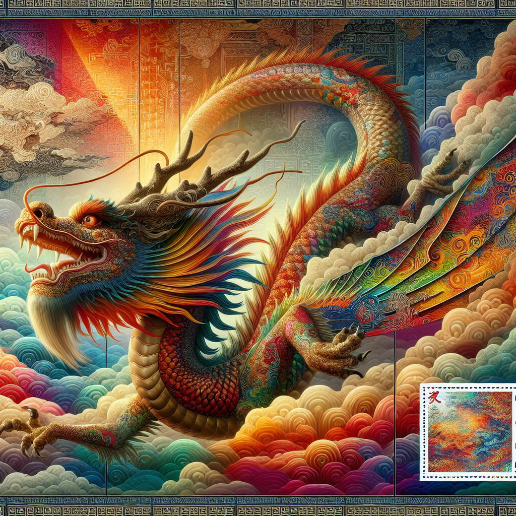 “Unleash the Magic: Jersey Stamps Celebrate the Year of the Dragon!”