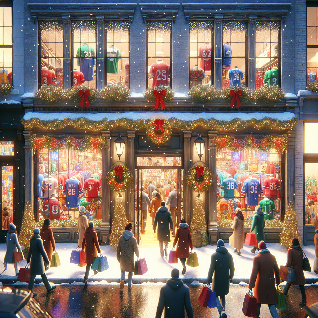 “Jersey Retailers Experience a Festive Boost with Positive Christmas Season Sales”