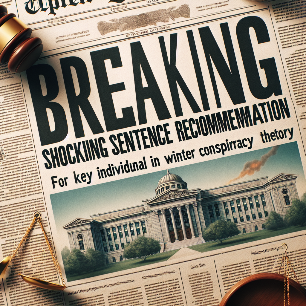 “Breaking: Shocking Sentence Recommendation for Key Figure in Jan. 6 Conspiracy Theory”