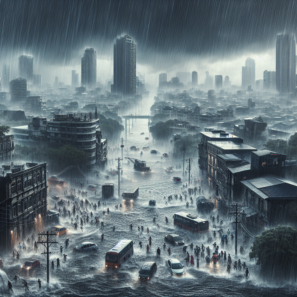 “Jersey Braces for Torrential Downpour: Flood Warning Issued”