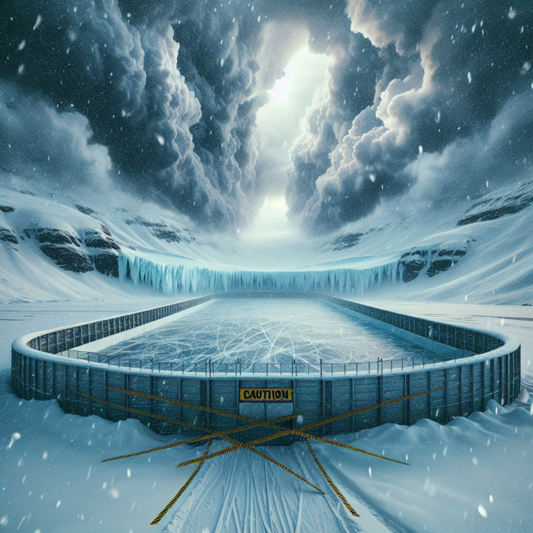 Jersey’s Ice Rink Forced to Temporarily Close Due to Wild Stormy Weather