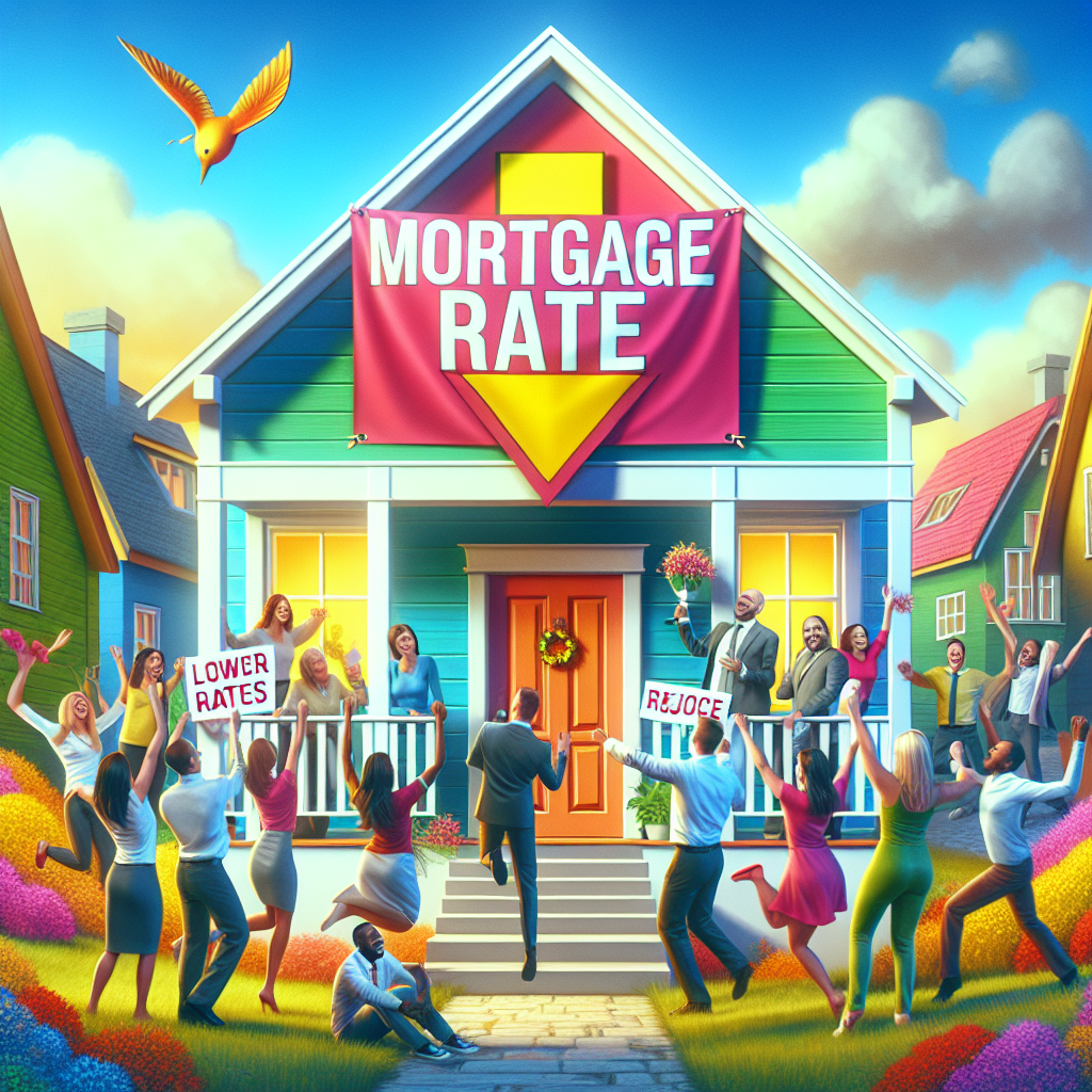 “Breaking News: Homeowners Rejoice as UK Mortgage Rates Experience Long-Awaited Drop”