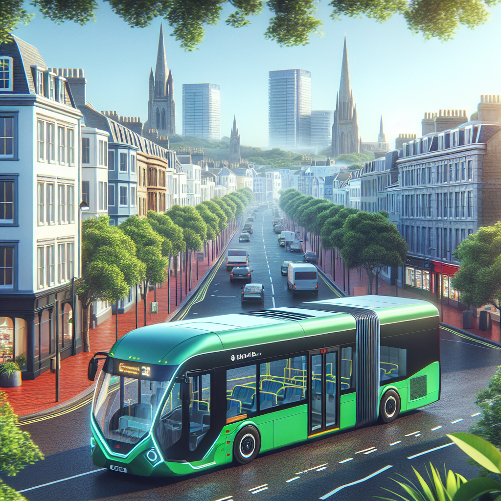 “Get Ready for a Greener Future: Electric Bus Service Launching in Jersey!”