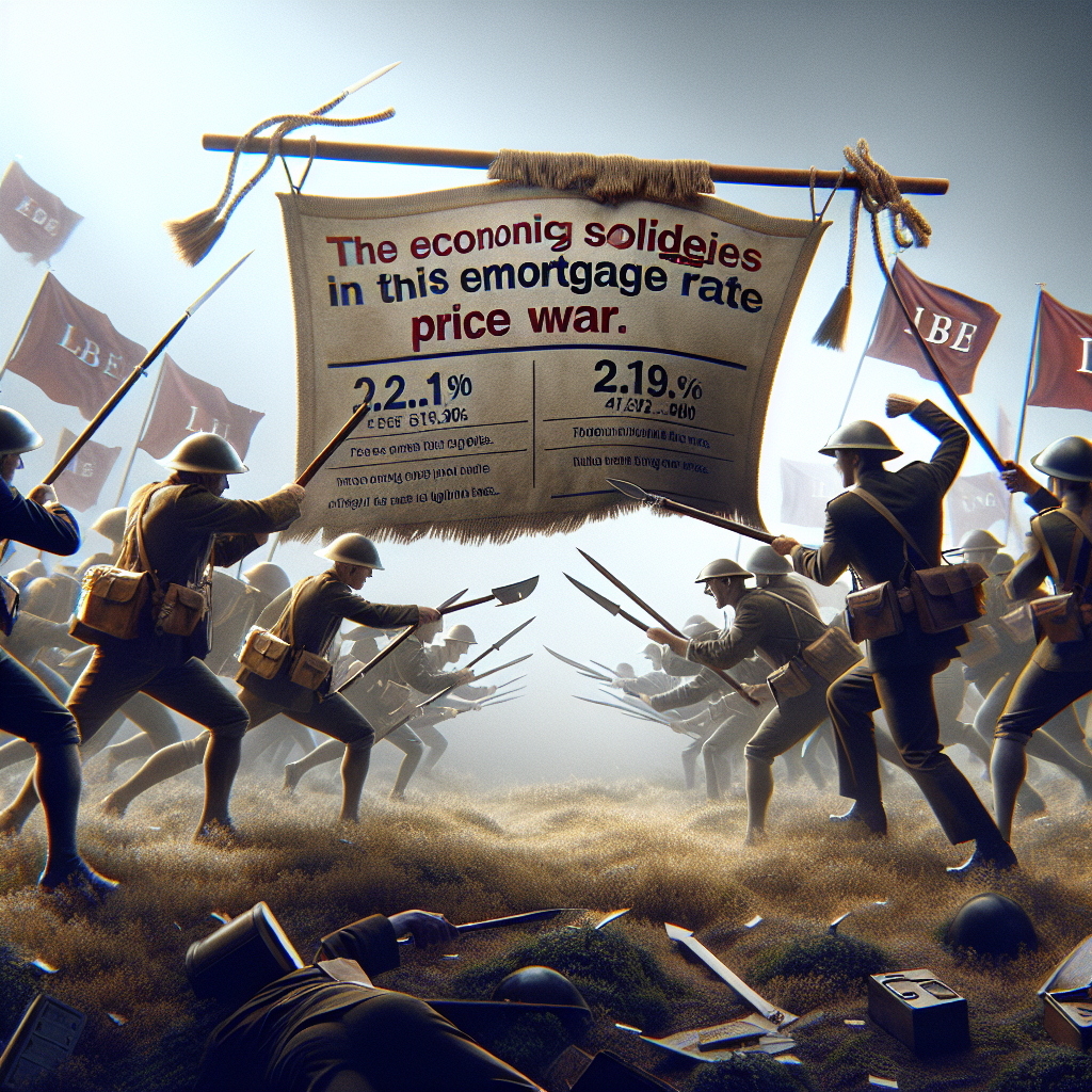 “Breaking News: Lenders Unleash Mortgage Rate Price War – Find Out Who’s Joining the Battle!”