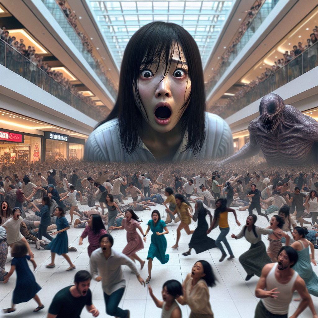 Shocking Eyewitness Account of Mall ‘Alien’ Chaos: Encounter with Enormous 8-10ft Being Revealed in Captivating Videos