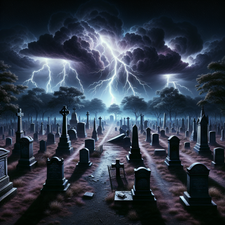 Unearthed Secrets: Storm Unleashes Haunting Discovery in Jersey Graves