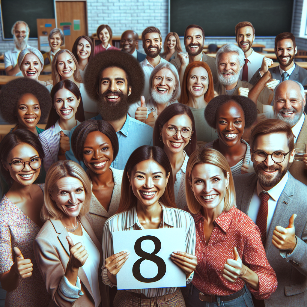“Breaking News: Jersey Teaching Union Unanimously Accepts Incredible 8% Pay Offer!”