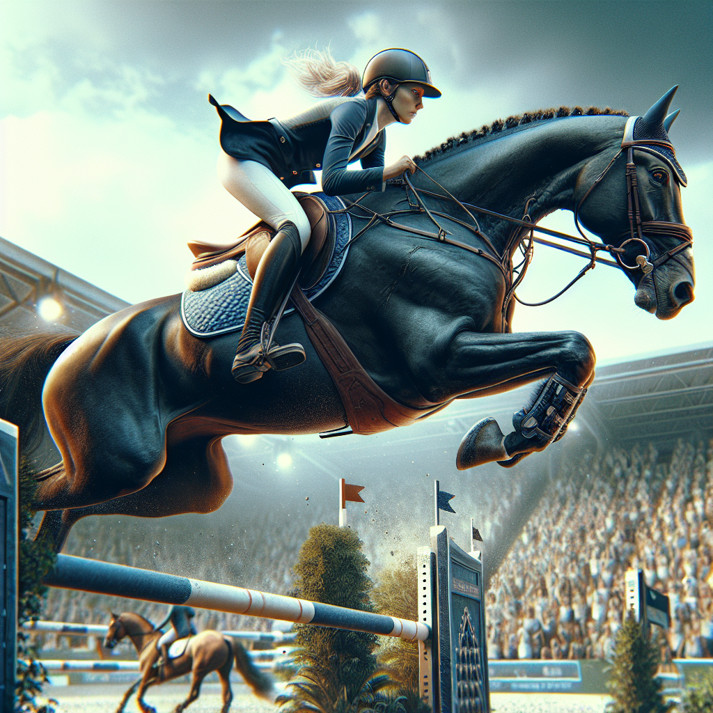 “Unstoppable Stephanie Gallucci and Jersey Dominate the 1.30m Rising Star Classic!”