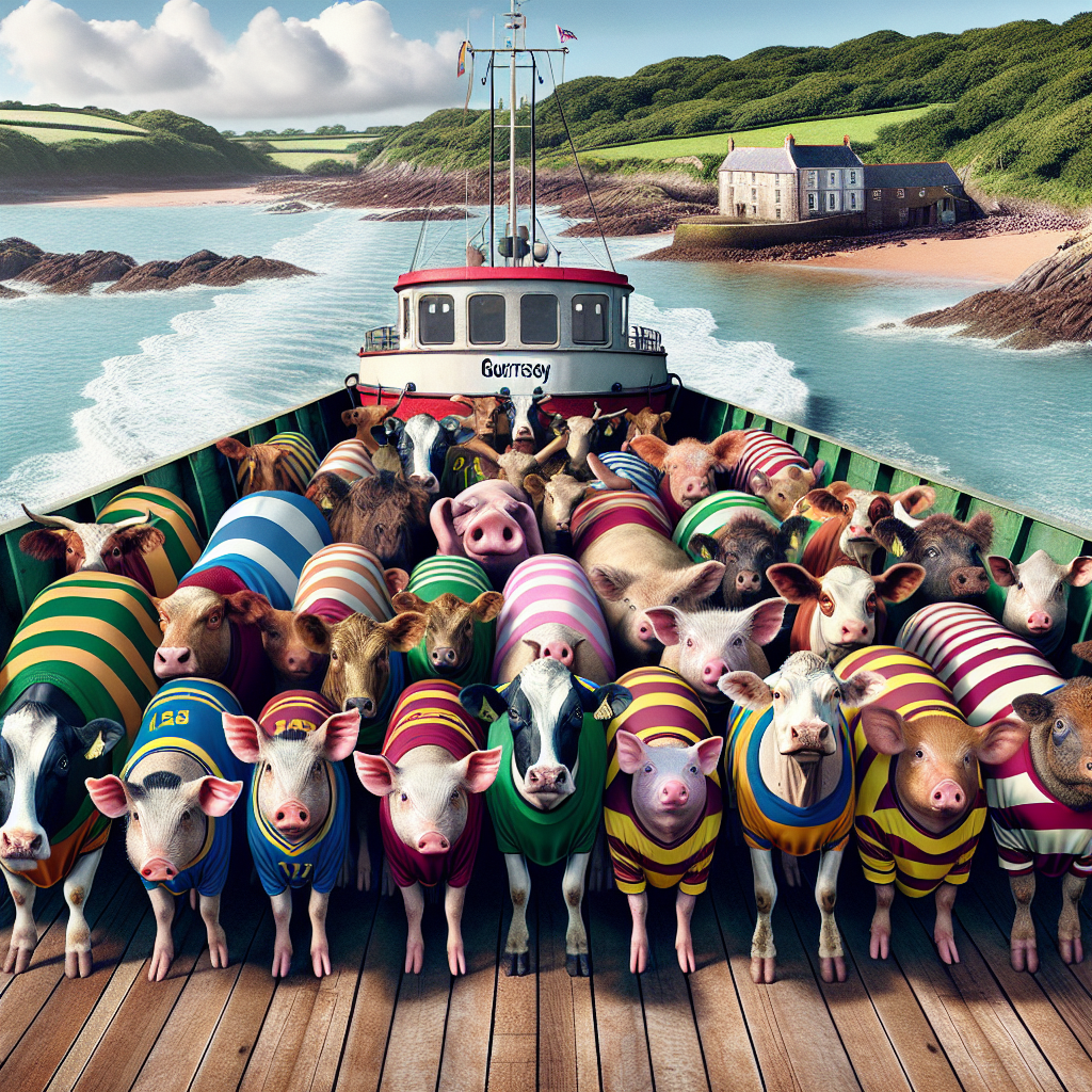 “Unexpected Twist: Jersey Livestock May Find Themselves Bound for Guernsey Slaughterhouses”