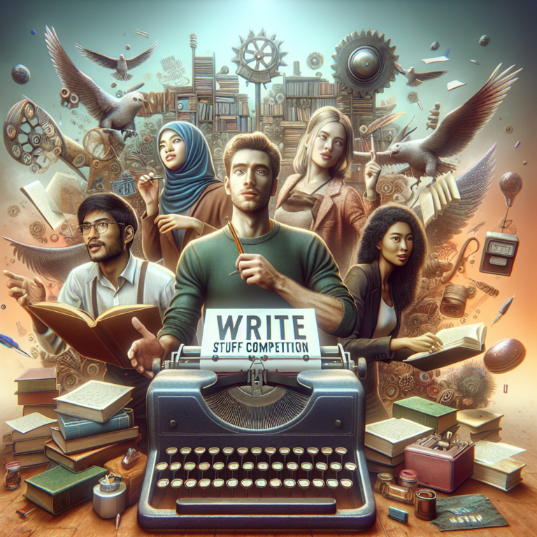 Calling all young writers! Join the ultimate literary celebration at the Write Stuff competition!
