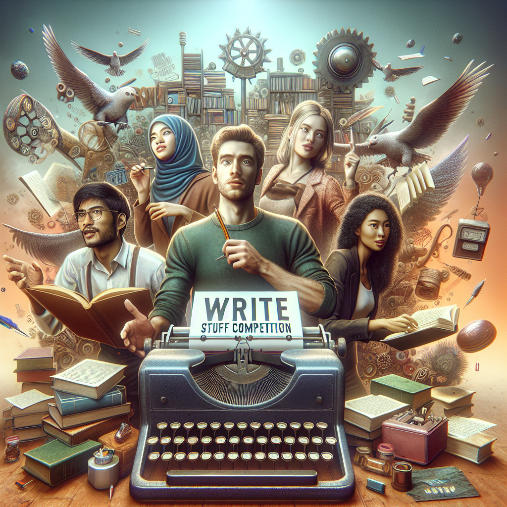 “Calling all young writers! Join the ultimate literary celebration at the Write Stuff competition!”