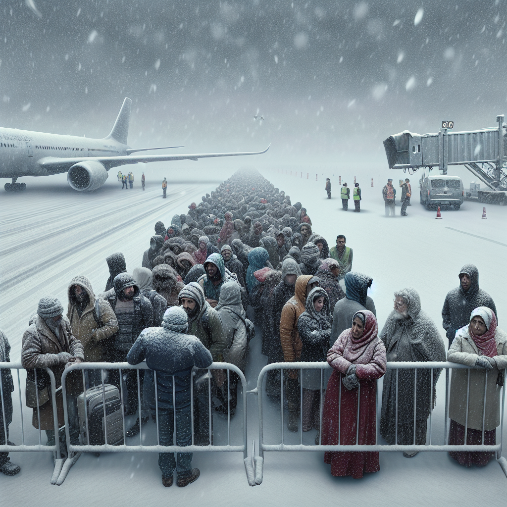 “Snowfall Shuts Down Jersey Airport Runway – Travelers Beware!”