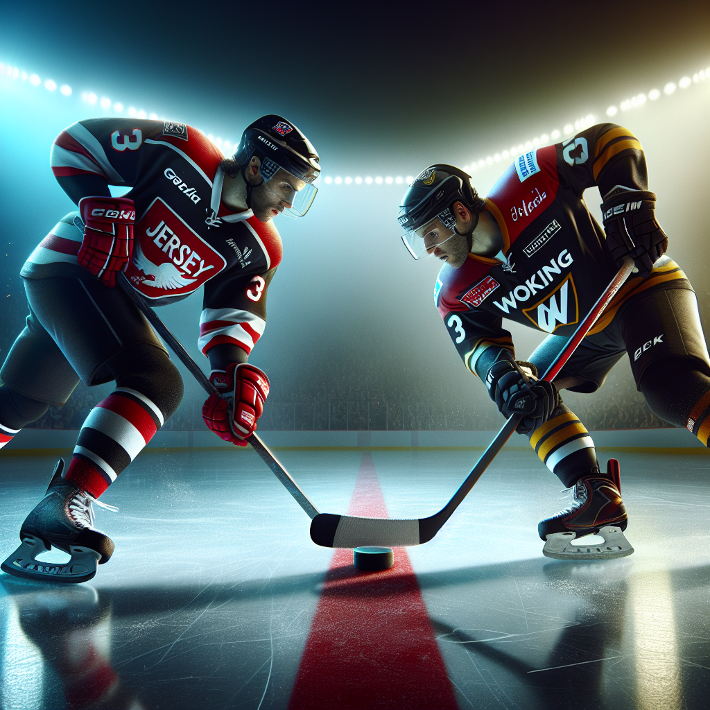 “Exciting Matchup Ahead: Jersey Hockey Takes on Woking!”