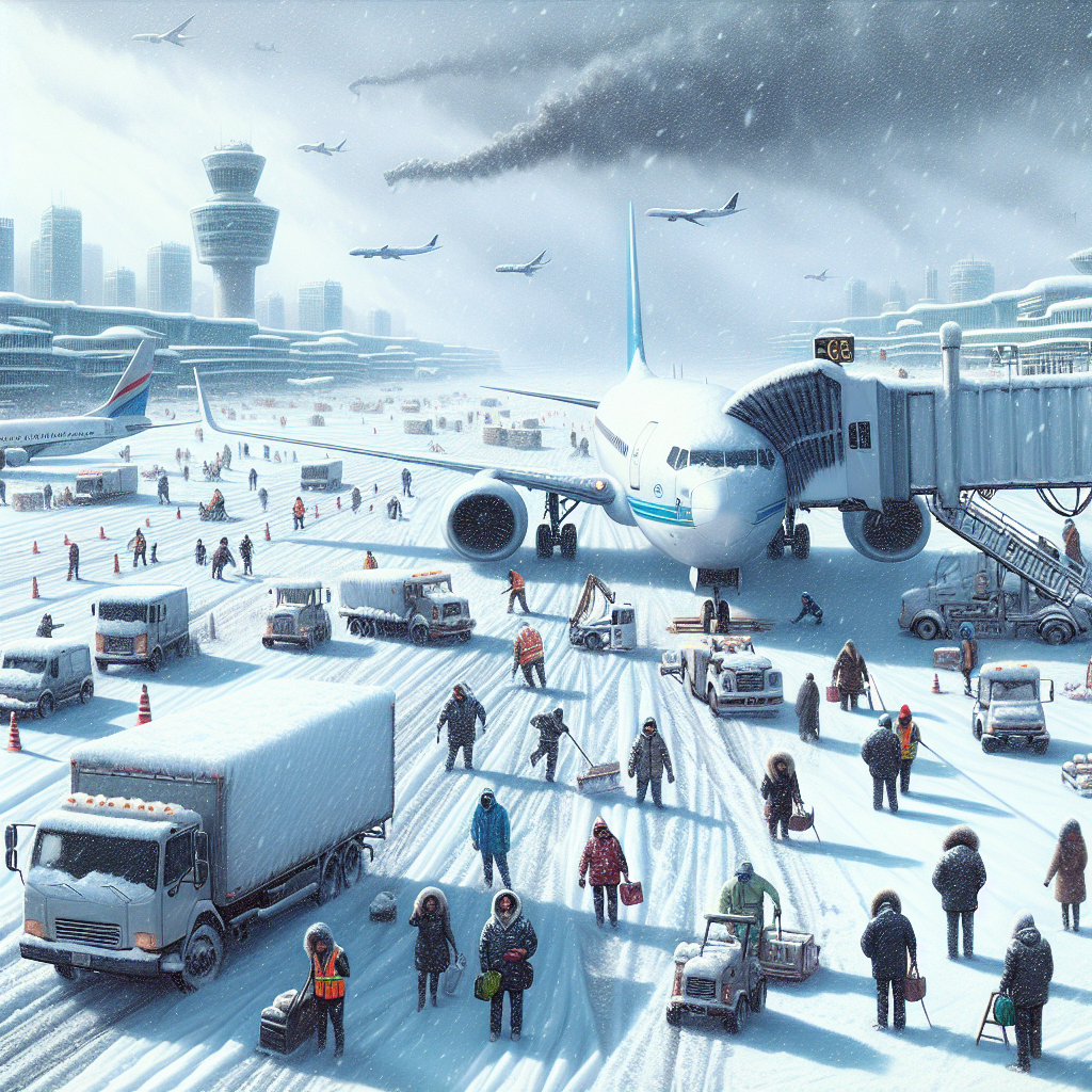 “Snowstorm Shuts Down Jersey Airport, But Now It’s Back in Action!”