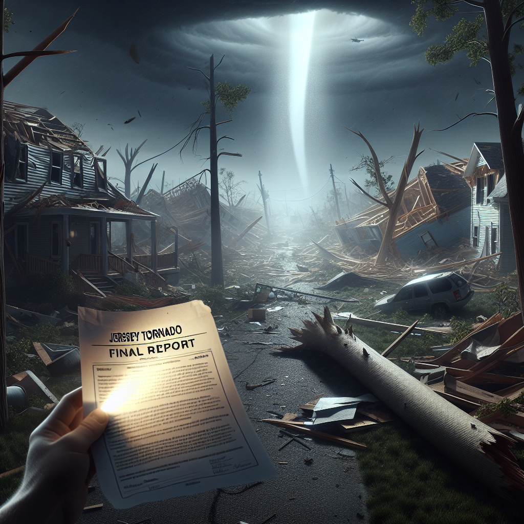 Unveiling the Devastation: Final Report on Jersey Tornado Reveals Trail of Destruction