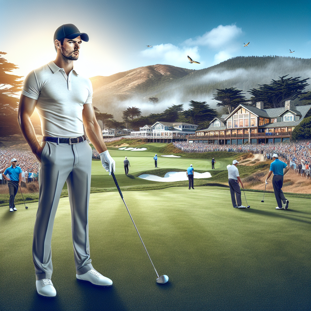 “NFL Star Aaron Rodgers Joins Prestigious Pebble Beach Pro-Am Golf Tournament!”