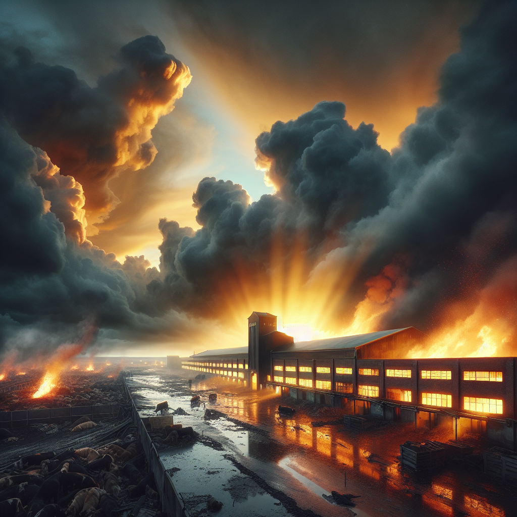 “Against All Odds: Jersey Abattoir Rises from the Ashes After Storm Ciarán’s Wrath”
