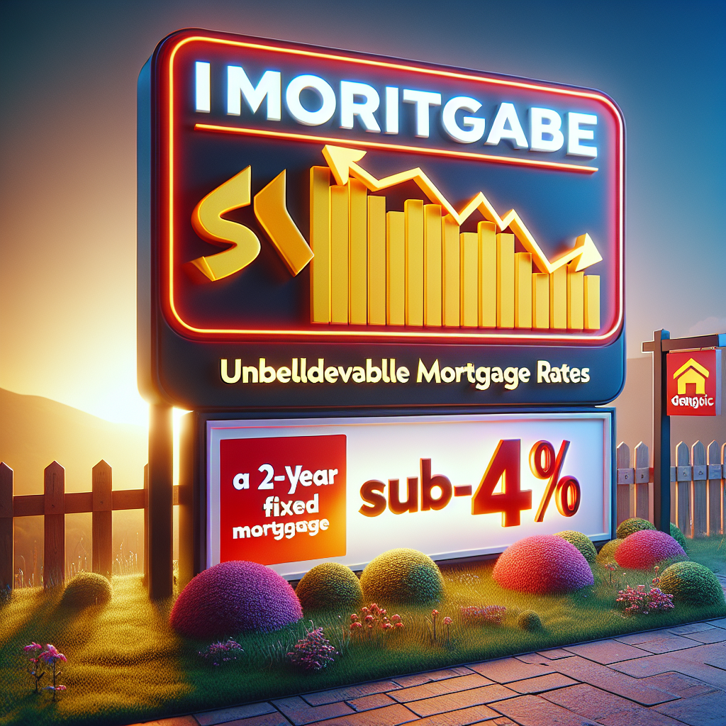 “Unbelievable Mortgage Rates: Barclays and Santander Slash Rates, Sub-4% Two-Year Fixed Mortgage Within Reach!”