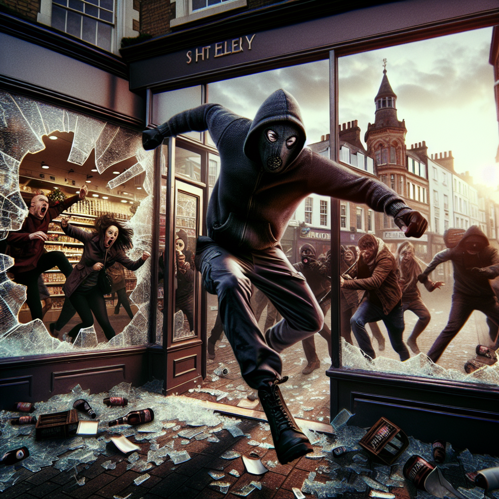 Shocking Incident: Masked Man Launches Attack on St Helier Shop