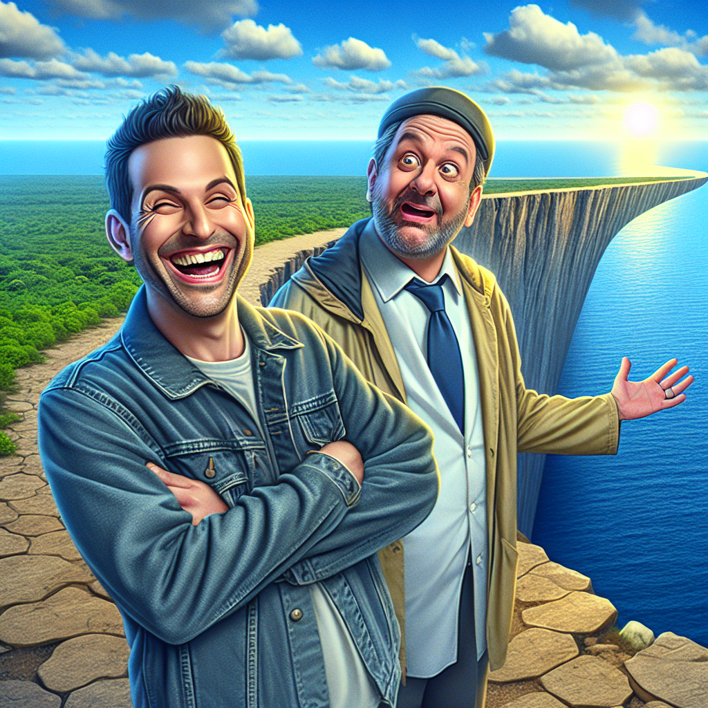 “Comedian Dom Joly’s Hilarious Adventure with a Flat Earther at the ‘Edge of the Earth'”